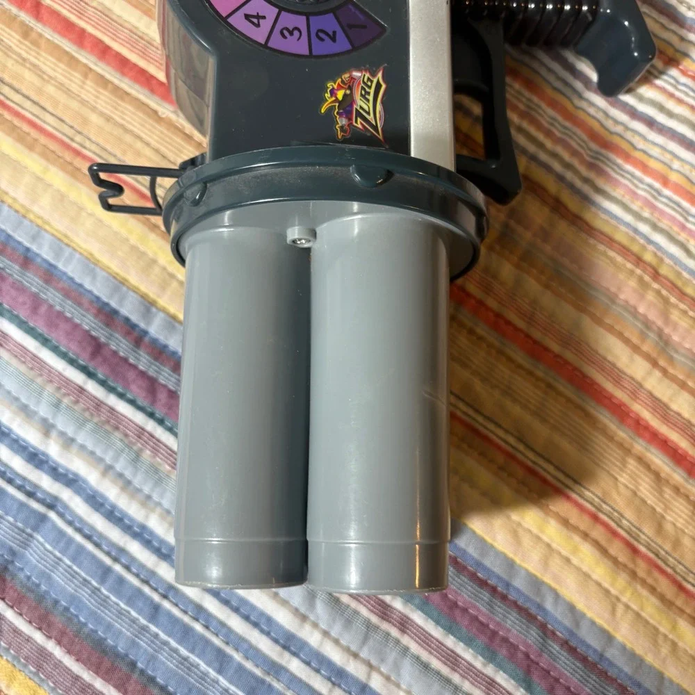 Disney Pixar Toy Story Zurg Ion Blaster Toy Triple Barrel Blaster Gray Silver